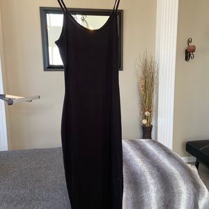 Missguided Bodycon tank dress/black size small